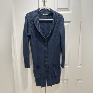 UGG Women's Navy Cardigan Sweater